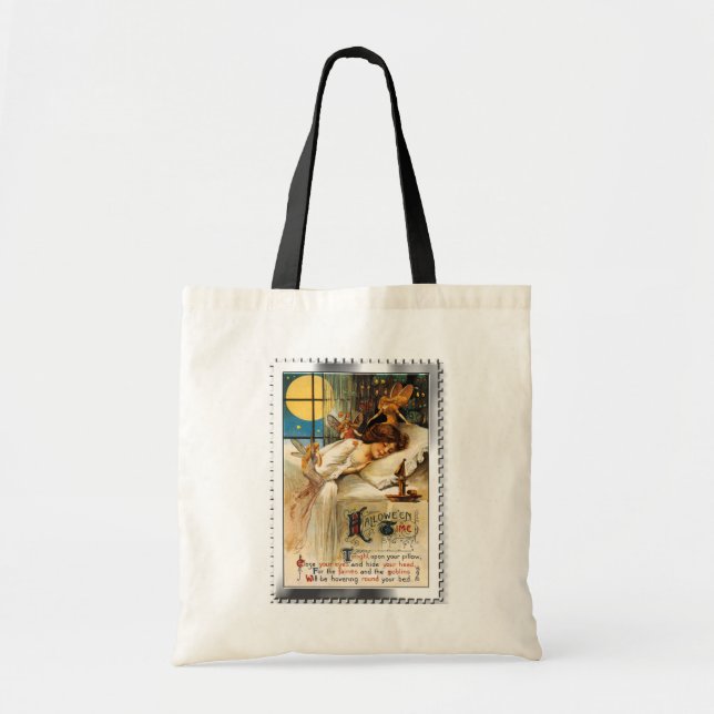 Bolsa Tote Saco de Doces de Halloween (Frente)