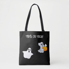 Bolsa Tote Saco de doces do Halloween reversível