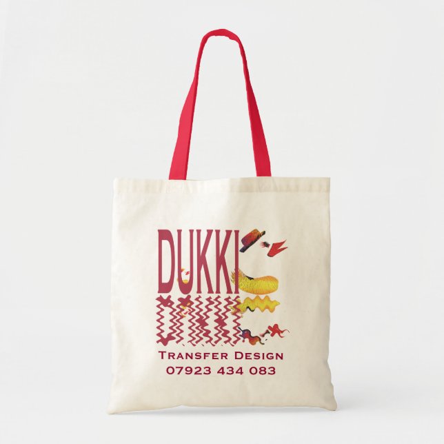 Bolsa Tote Saco de Dukki (Frente)