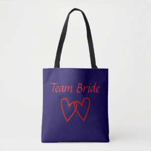 Bolsa Tote Saco de equipe da noiva