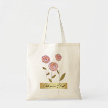 Saco de Favor para Menina de Flores