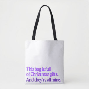 Bolsa Tote Saco de Férias em Groovy dos papais noeis