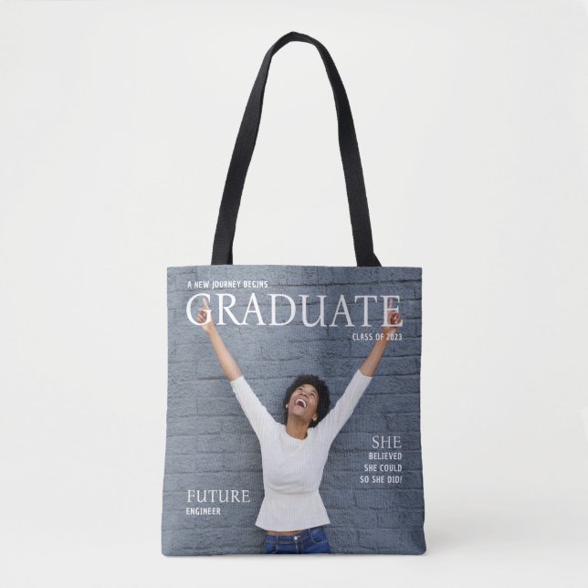 Bolsa Tote Saco de ferramenta de graduação de fotos (Frente)