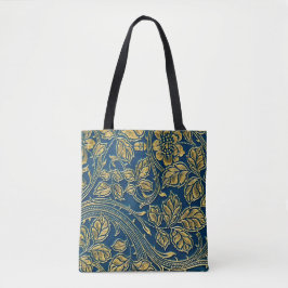 Bolsa Tote Saco de ferramenta Elegância do Flor do ouro