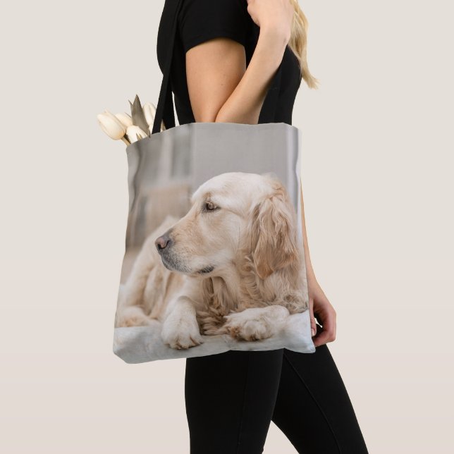 Bolsa Tote Saco de ferramentas com o Ouro Retriever (Close Up)
