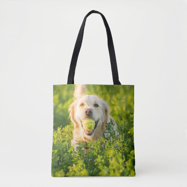 Bolsa Tote Saco de ferramentas com o Ouro Retriever (Frente)