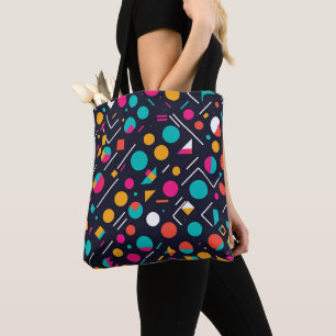 Bolsa Tote Saco de ferramentas de arte vetorial: cores e linh