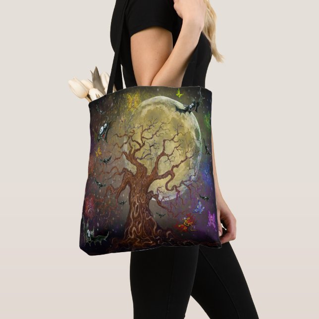 Bolsa Tote Saco de ferramentas de árvore torcida (Close Up)