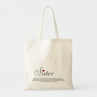 Bolsa Tote Saco de ferramentas de definição de irmã personali