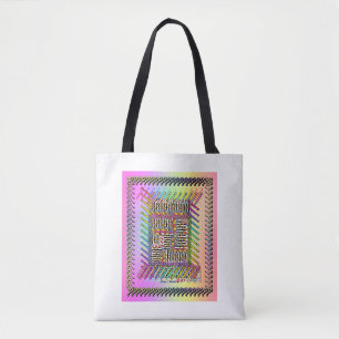 Bolsa Tote Saco de ferramentas de exclamação