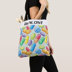 Bolsa Tote Saco de ferramentas de farmácia personalizado com 