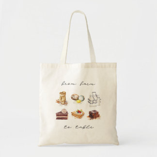 Bolsa Tote Saco de ferramentas de fazenda para Mesa Baker's E