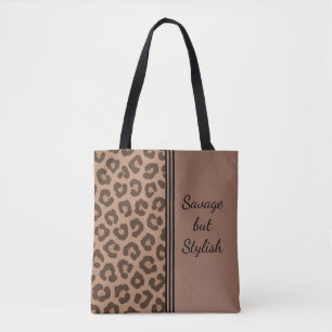 Bolsa Tote Saco de ferramentas de impressão Na moda Leopard