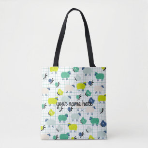 Bolsa Tote Saco de ferramentas de ovelhas personalizadas