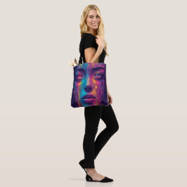Bolsa Tote Saco de ferramentas de realidade de fusão - Neon p