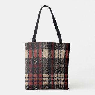 Bolsa Tote Saco de ferramentas de Xadrez de lã