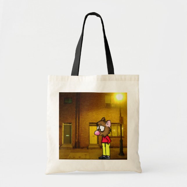 Bolsa Tote Saco de ferramentas do mouse despondente (Frente)