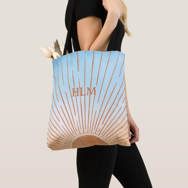 Bolsa Tote Saco de ferramentas personalizado Sun e Sky (Close Up)