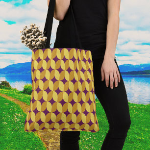 Bolsa Tote Saco de ferramentas retrô-padrão 60s