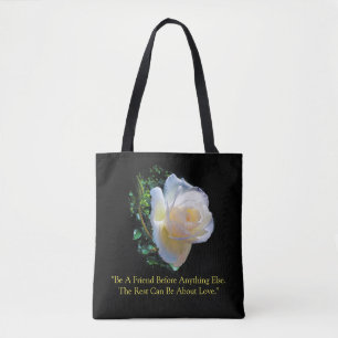 Bolsa Tote Saco de ferramentas "Rosa Dourado branco"