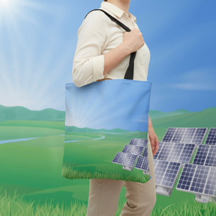 Bolsa Tote Saco de ferramentas solar de energia renovável