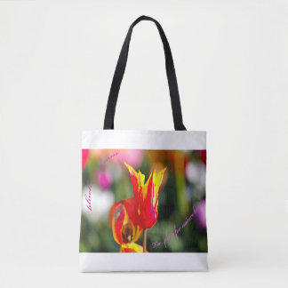 Bolsa Tote saco de flores