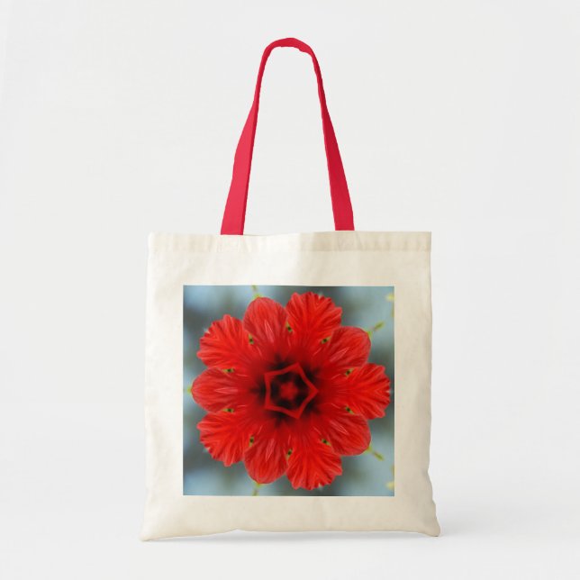 Bolsa Tote Saco de Flores (Frente)