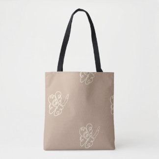 Bolsa Tote saco de flores