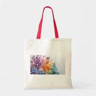 Bolsa Tote Saco de flores