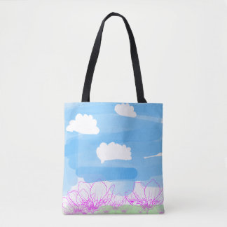 Bolsa Tote Saco de Flores por Heidi