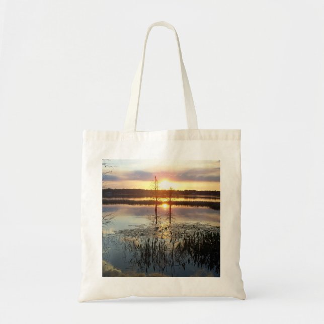 Bolsa Tote Saco de Florida do por do sol 172 (Frente)