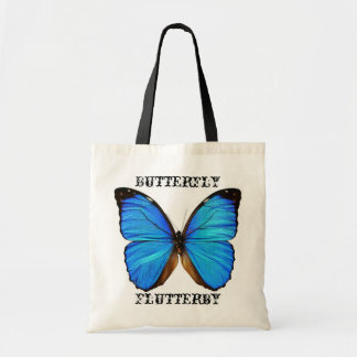 Bolsa Tote Saco de Flutterby da borboleta