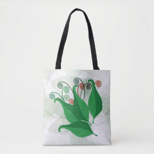 Bolsa Tote Saco de Folha de Toque