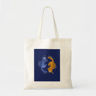 Bolsa Tote Saco de gatos celestiais