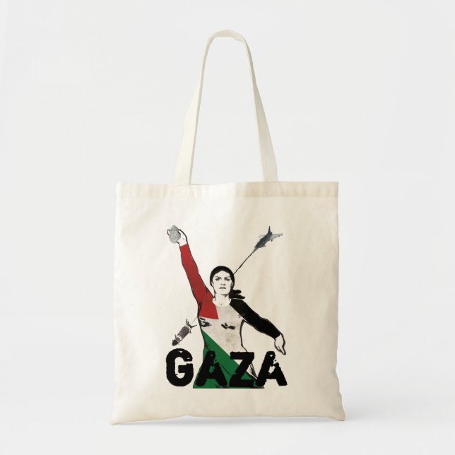 Bolsa Tote Saco de Gaza… (Frente)