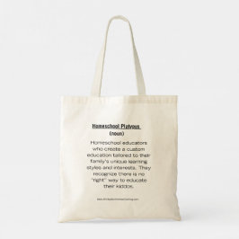 Bolsa Tote Saco de Homeschooling de Ornitorrinco