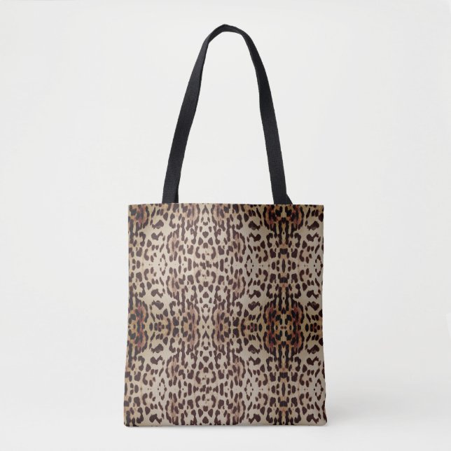Bolsa Tote saco de impressão de na moda animal (Frente)