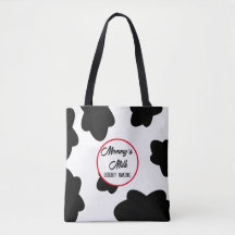 Saco de impressão de vaca “Udderly Amazing”
