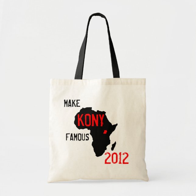 Bolsa Tote Saco de Kony 2012 (Frente)