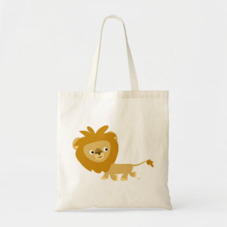 Bolsa Tote Saco de Leão de Cartoon Marcha Bonita
