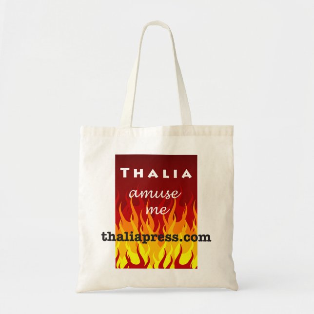 Bolsa Tote Saco de livro da imprensa do Thalia (Frente)