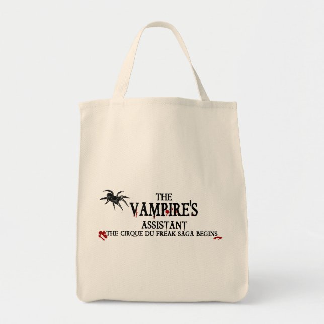 Bolsa Tote Saco de livro de Cirque Du Anormal (Frente)