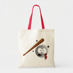 Bolsa Tote Saco de livro do basebol - bonito super!