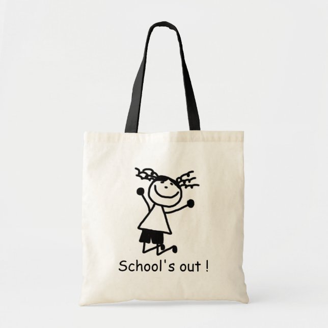 Bolsa Tote Saco de livro elementar/escola primária de (Frente)