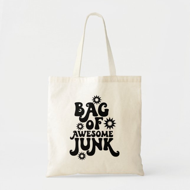Bolsa Tote Saco de Lixo Incrível (Frente)