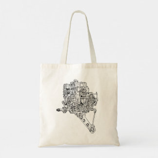 Bolsa Tote Saco de Lona da Revista Just British Motoring