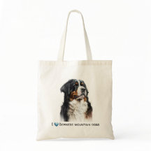 Saco de lona personalizável do cão de montanha de
