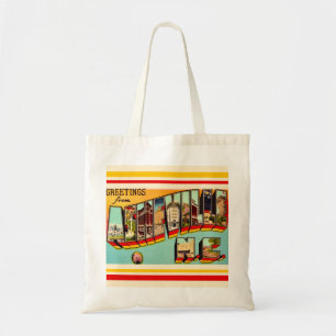 Bolsa Tote Saco de lona vintage Asheville NC
