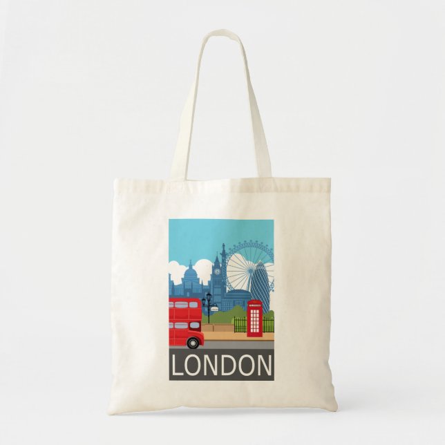 BOLSA TOTE SACO DE LONDRES (Frente)