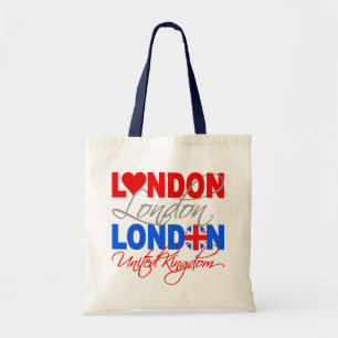 Bolsa Tote Saco de Londres - escolha estilo e cor